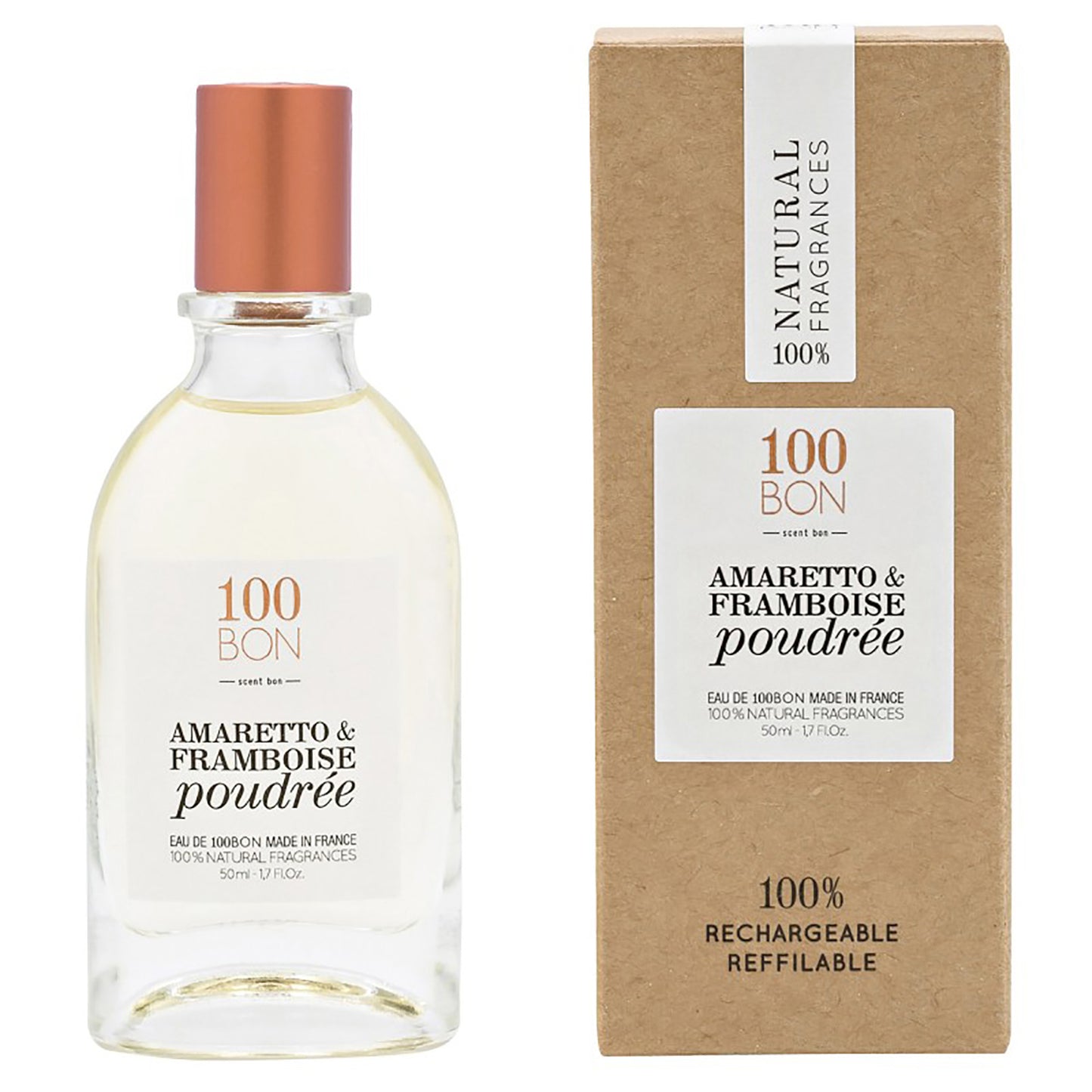 100 BON Amaretto & Framboise Poudree 100% Natural Unisex Fragrance Spray