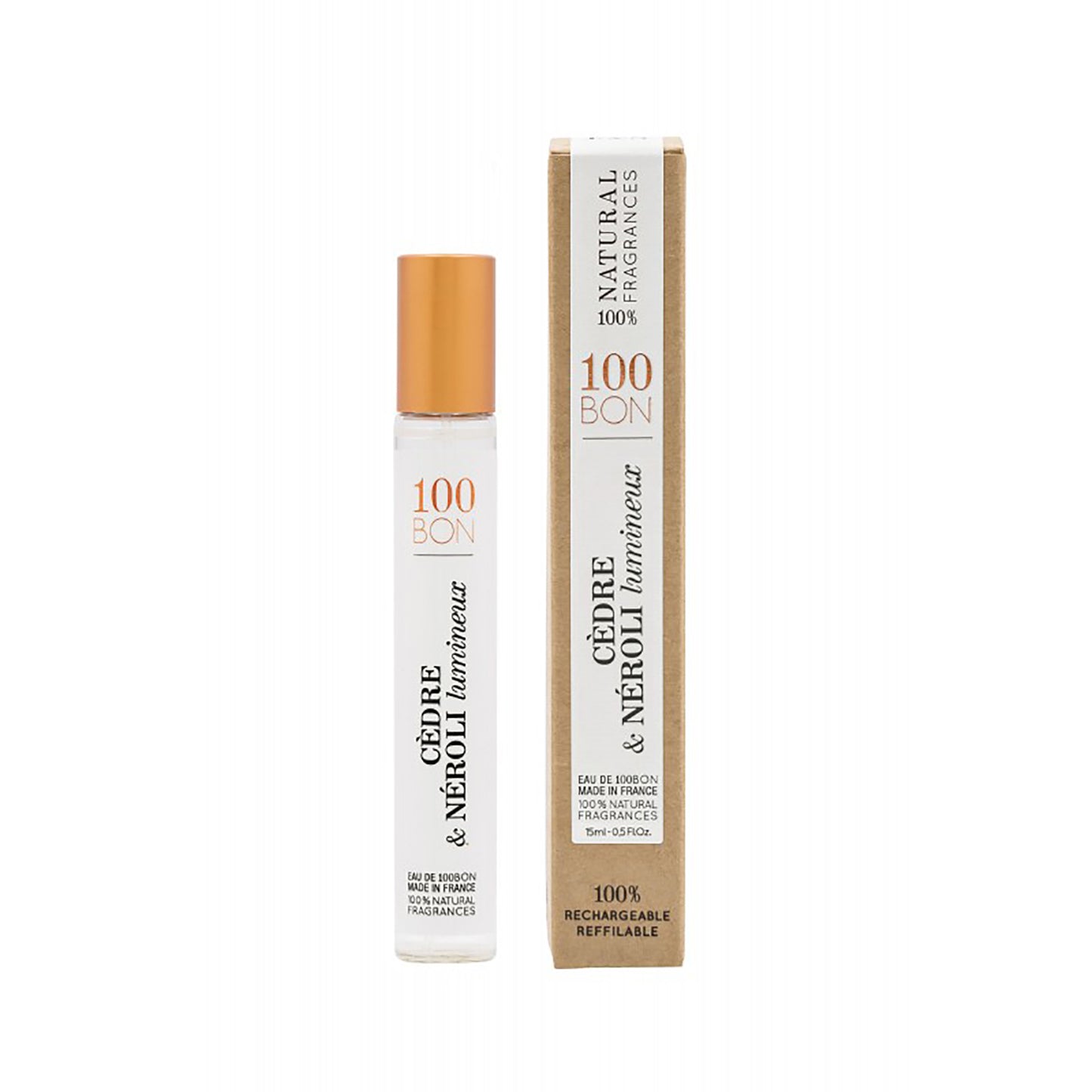 100 BON Cedre & Neroli Lumineux 100% Natural Unisex Fragrance Spray
