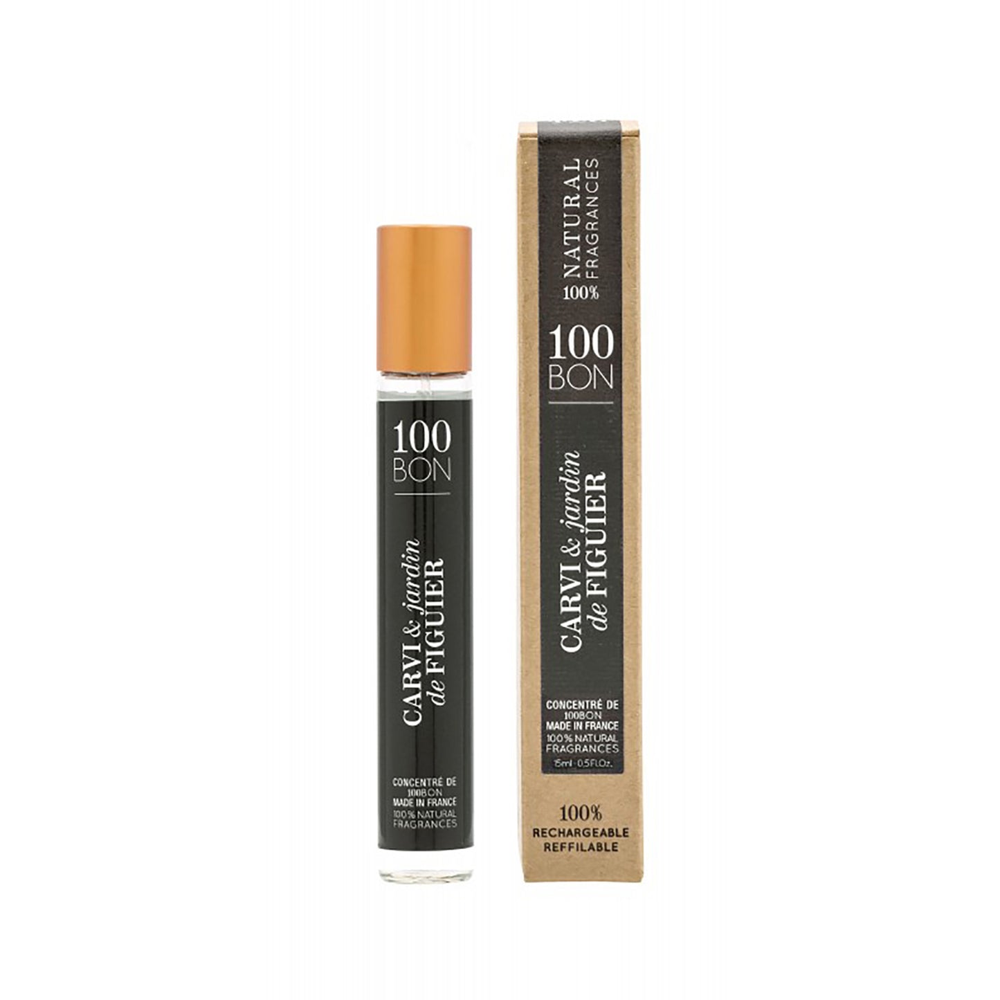 100 BON Carvi & Jardin De Figuier 100% Natural Concentrate Unisex Fragrance Spray