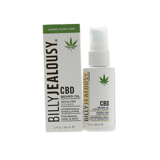 Billy Jealousy Cbd Beard Oil 420 Mg Cbd