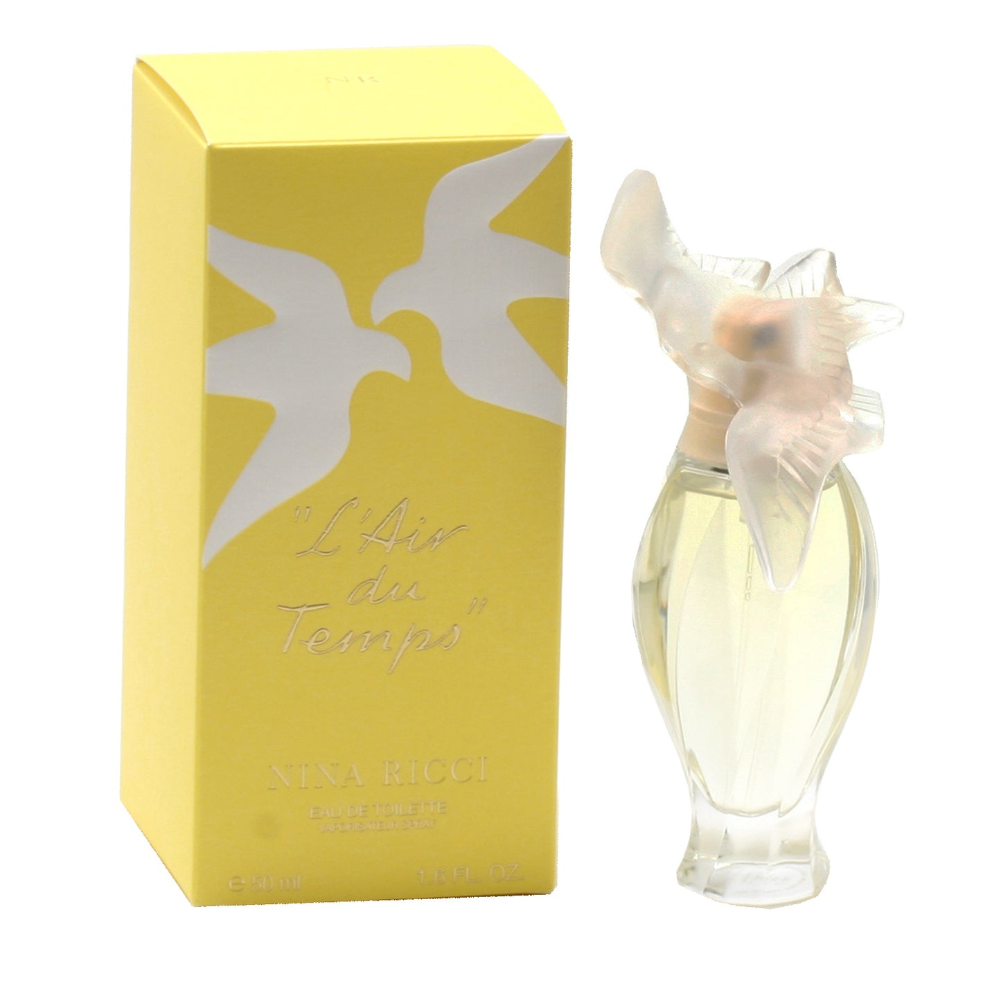 L'Air Du Temps  Ladies  By Nina Ricci EDT Spray(Fancy Dove Cap)