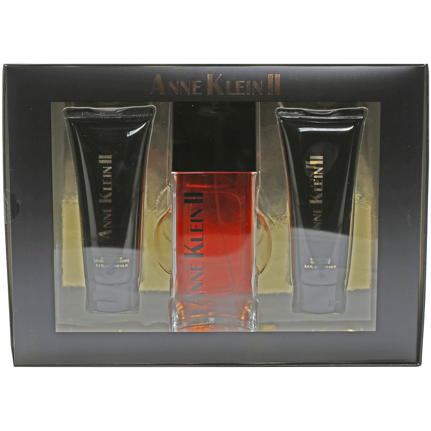 Anne Klein Ii 3Pc Set 3.4 Oz EDP , 3.4 Oz Body Lotion , 3.4 Oz Shower Gel