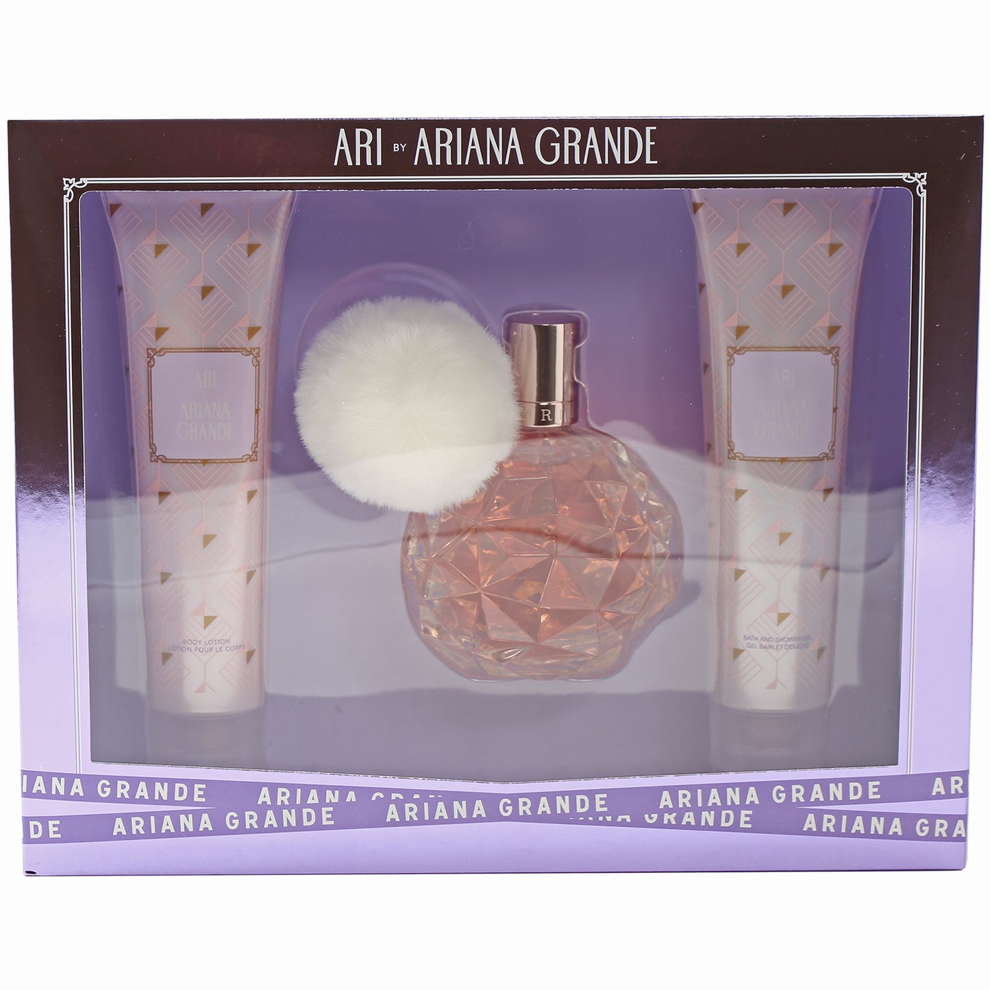 Ari By Ariana Grande Set 3.4 EDP , 3.4 Body Lotion , 3.4 Shower Gel