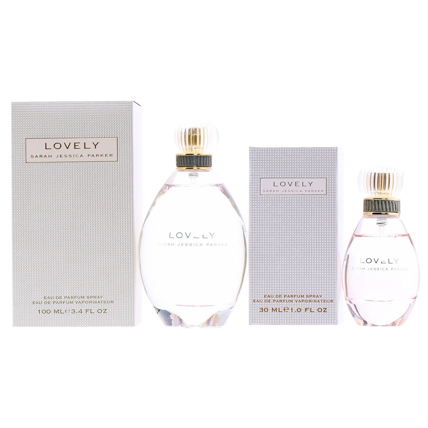 Duo Sjp Lovely 3.4 Oz EDP + 1 Oz EDP Spray