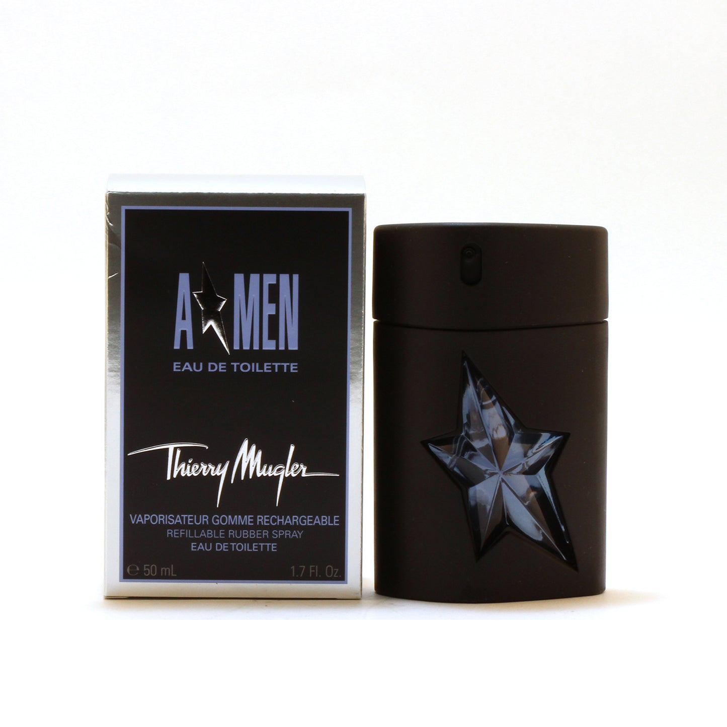 Angel A Men By Thierry Mugler EDT Spray (Refillable Rubber)