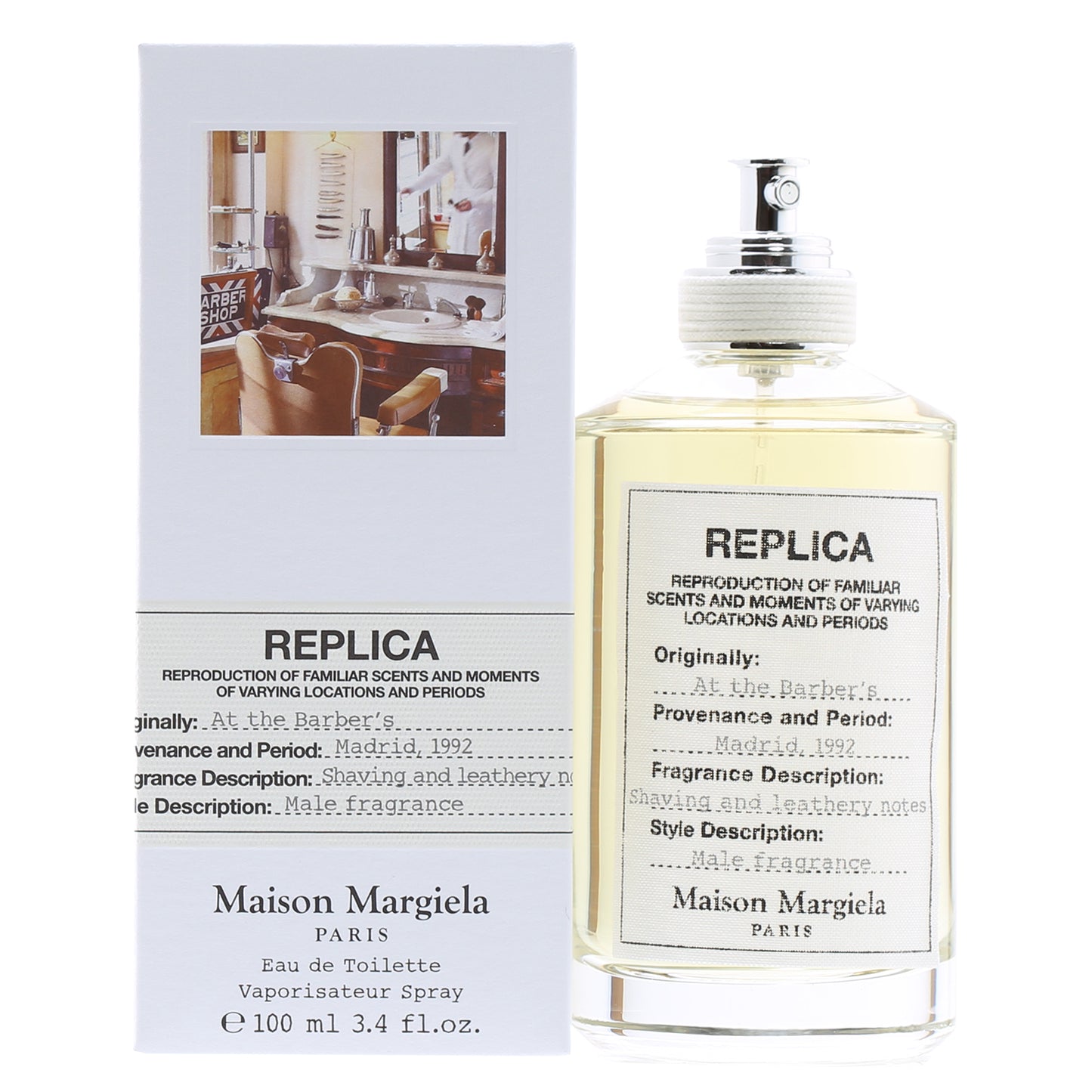 Replica At The Barbers By Maison Margiela EDT Spray