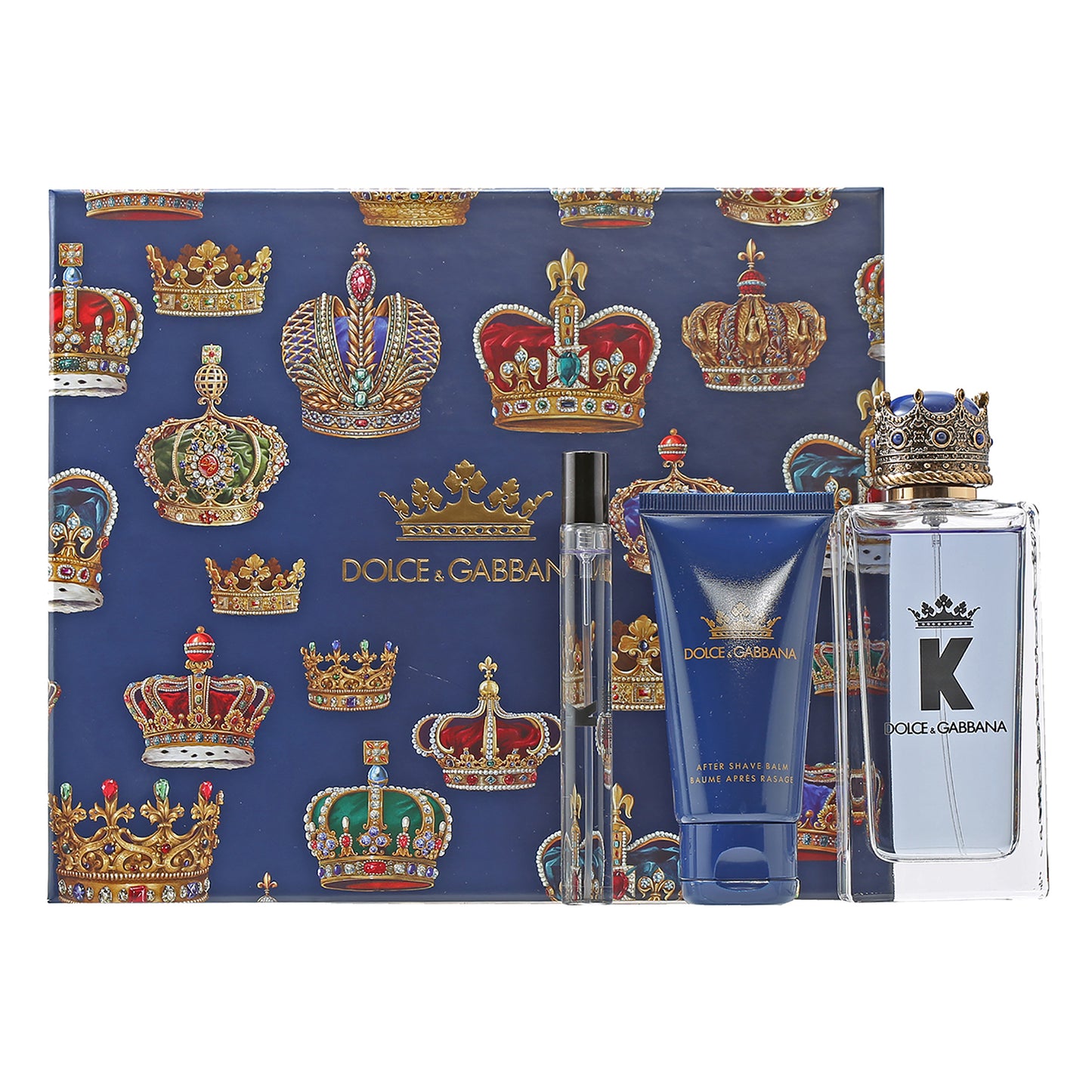 Dolce & Gabbana K Set-3.4 Oz EDT , 1.7 Oz After Shave, .33 Oz Mini