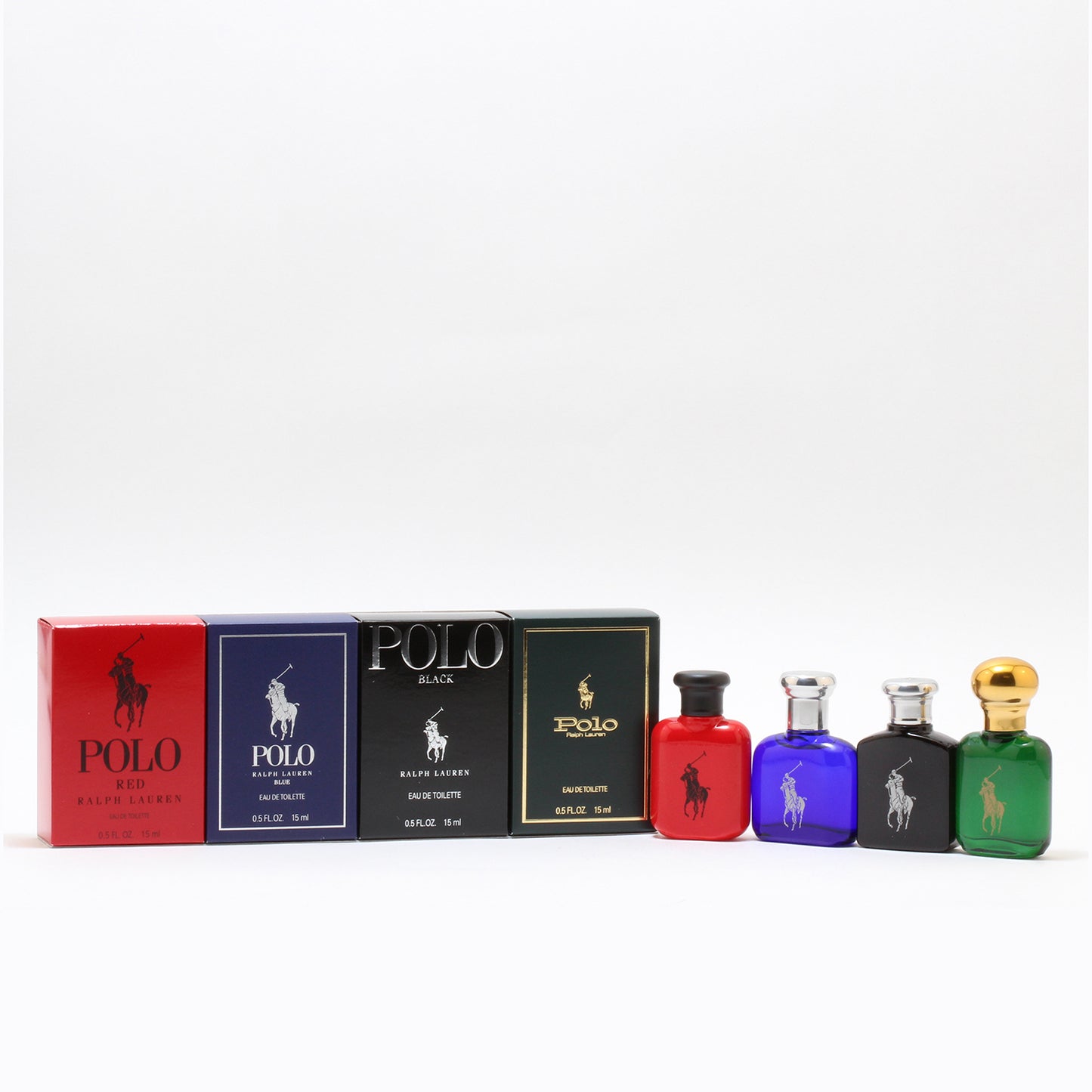 Polo Mini Mens Coffret .5Oz (Black/Blue/Red/Polo)