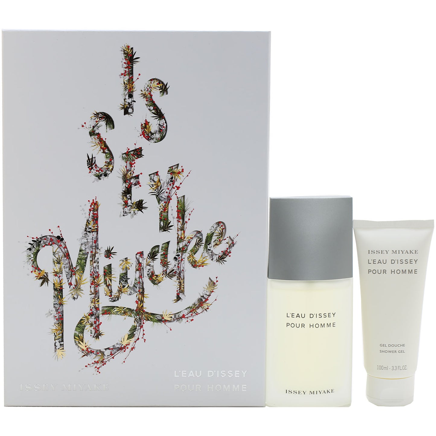 Issey Miyake Mens Set - 2.5 Oz EDT Spray/ 3.3 Oz Shower Gel