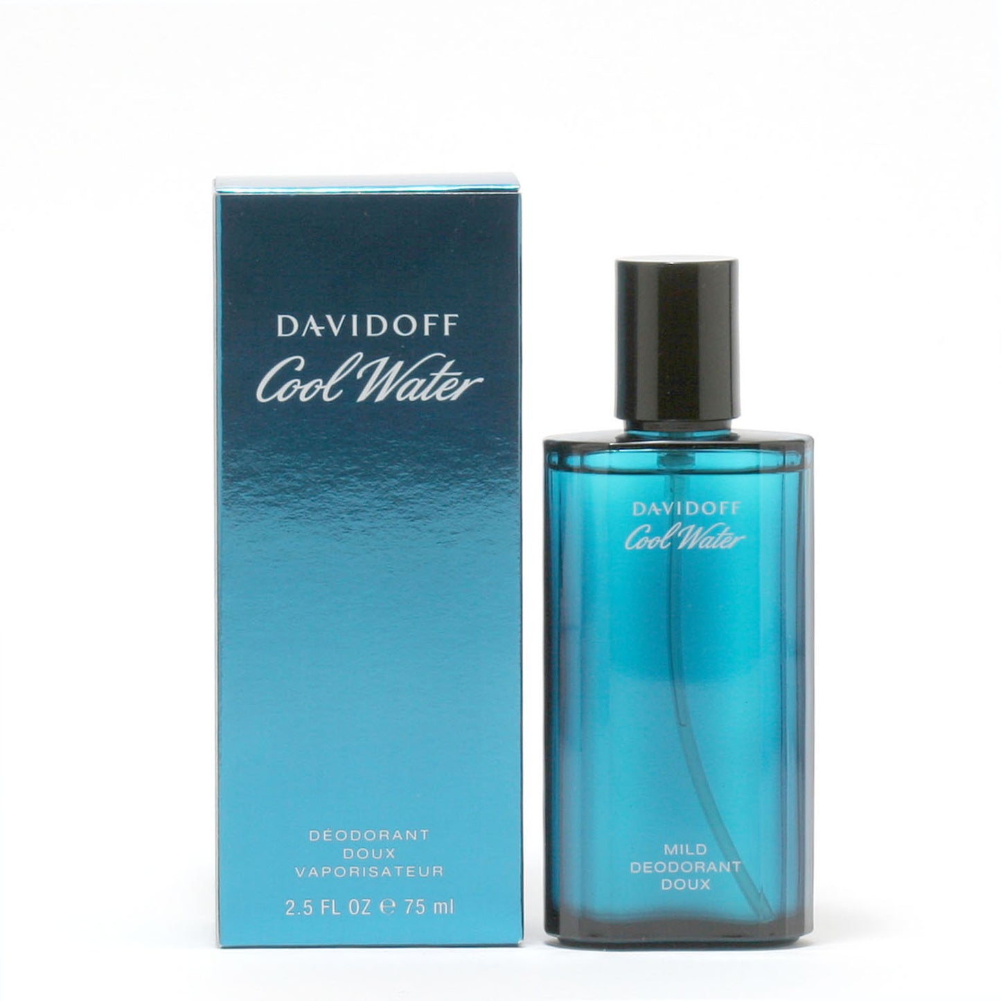 Cool Water Men By Davidoff Deodorant Spray (Glass Bottle)
