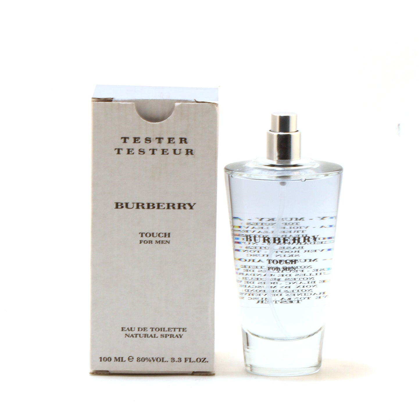 Tester Burberry Touch Men EDT Spray