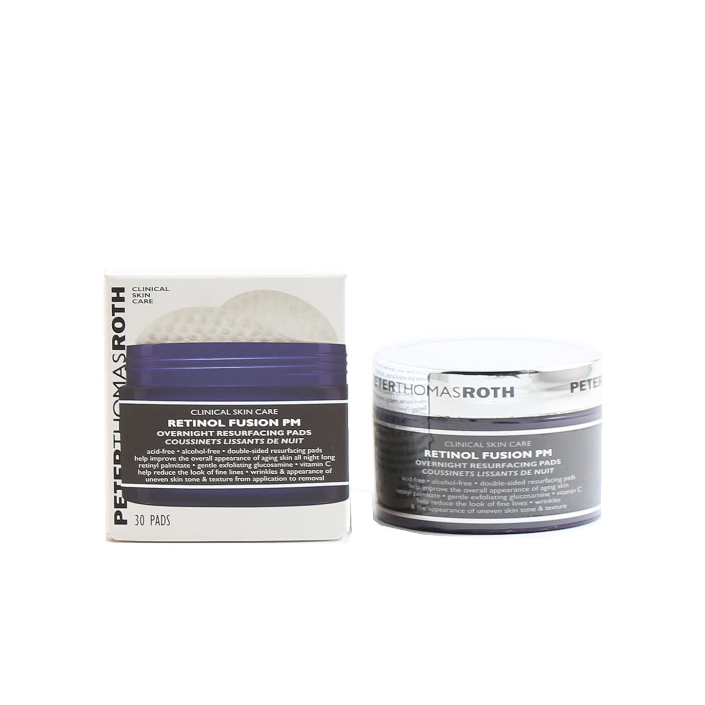 Peter Thomas Roth Retinol Fusion Pm Resurfacing Pads 30 Ct