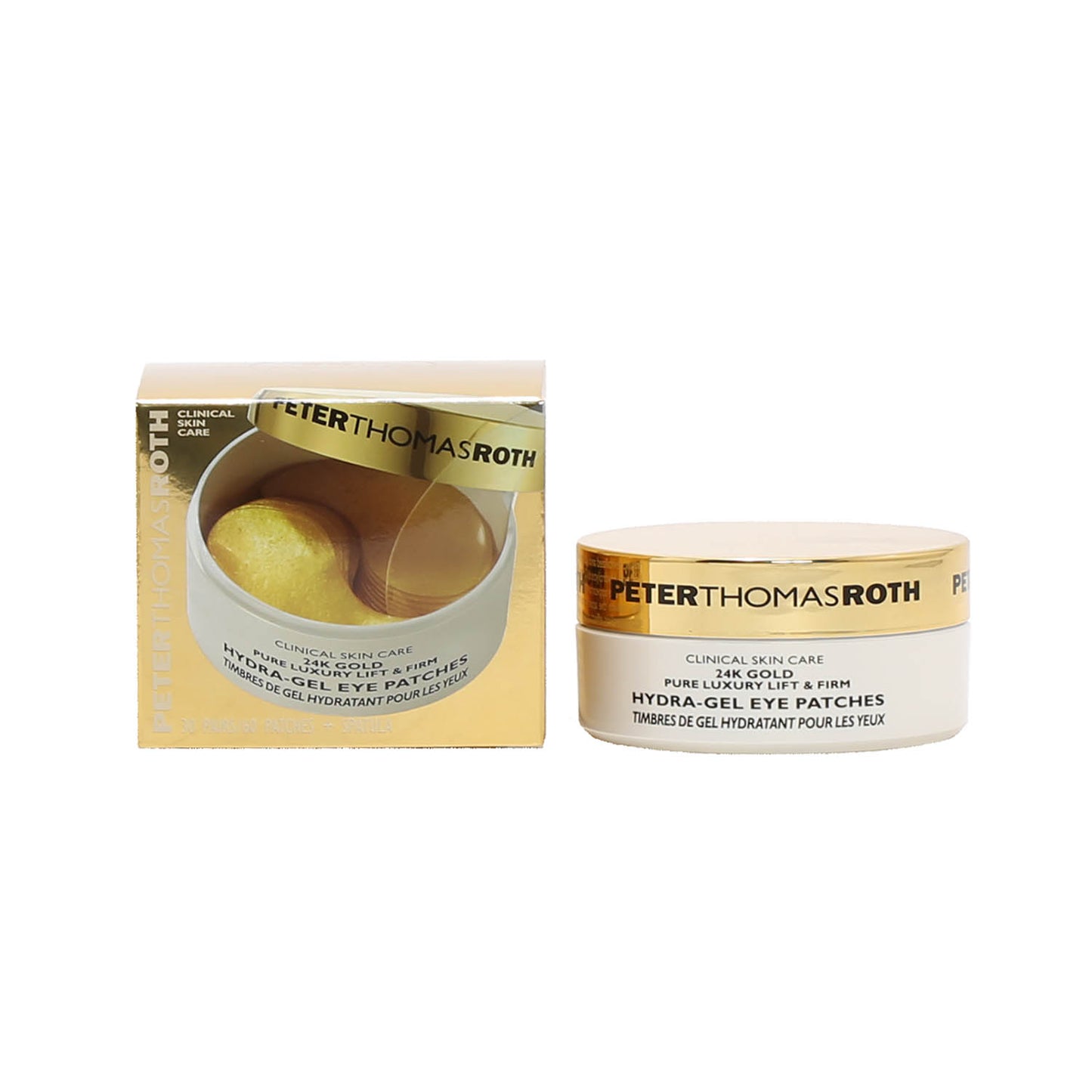 Peter Thomas Roth 24K Gold Pure Lux Liftfirm Gel Patches & Spatu