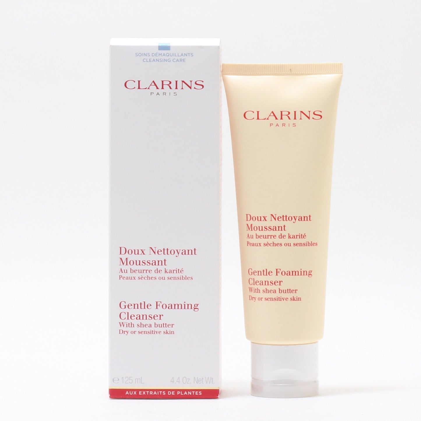 Clarins Gentle Foam Cleanserw/Shea Butter For Dry/Sen Skin