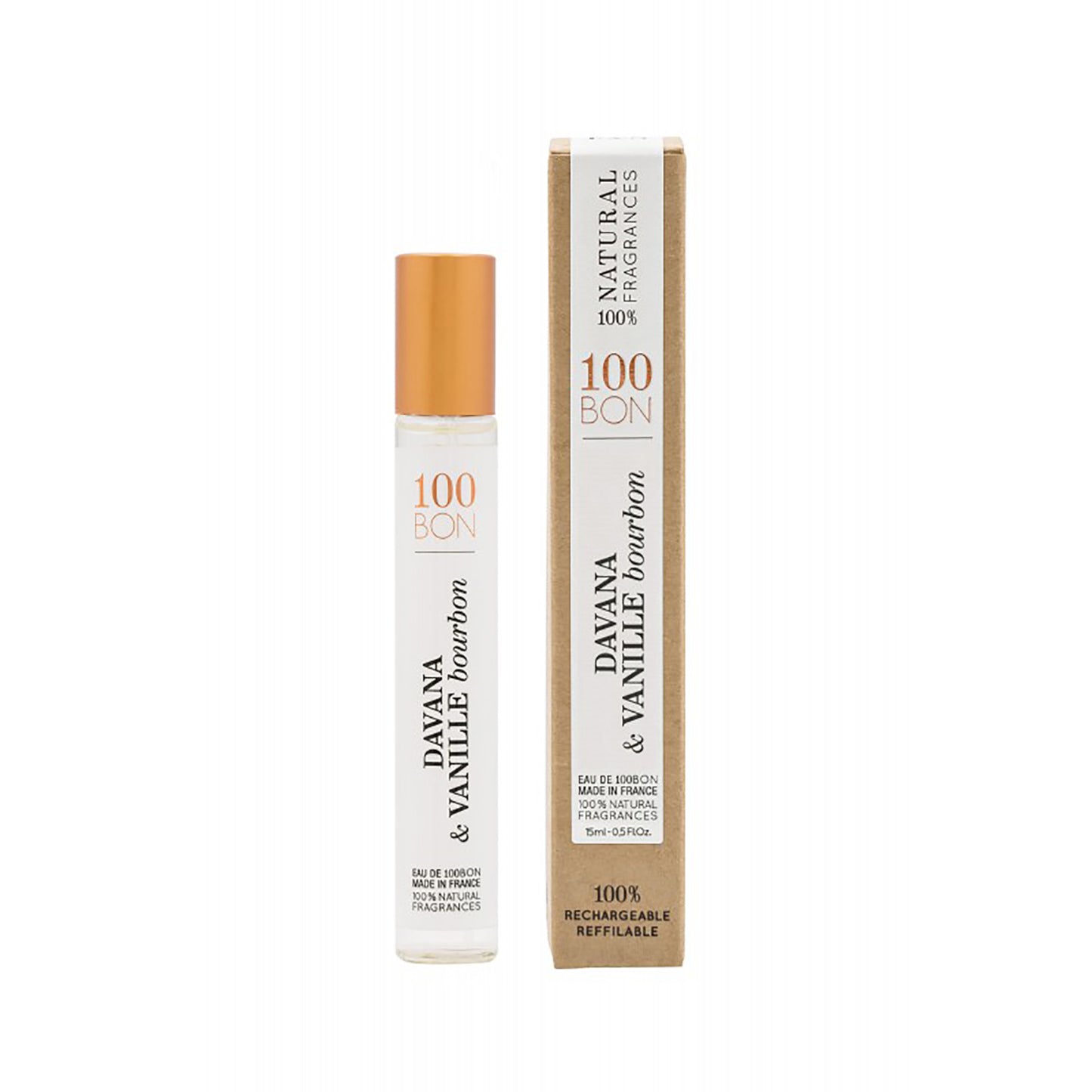 100 BON Davana & Vanille BurBON 100% Natural Unisex Fragrance Spray