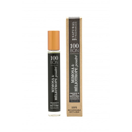 100 BON Mimosa & Helitrope Poudre 100% Natural Concentrate Unisex Fragrance Spray