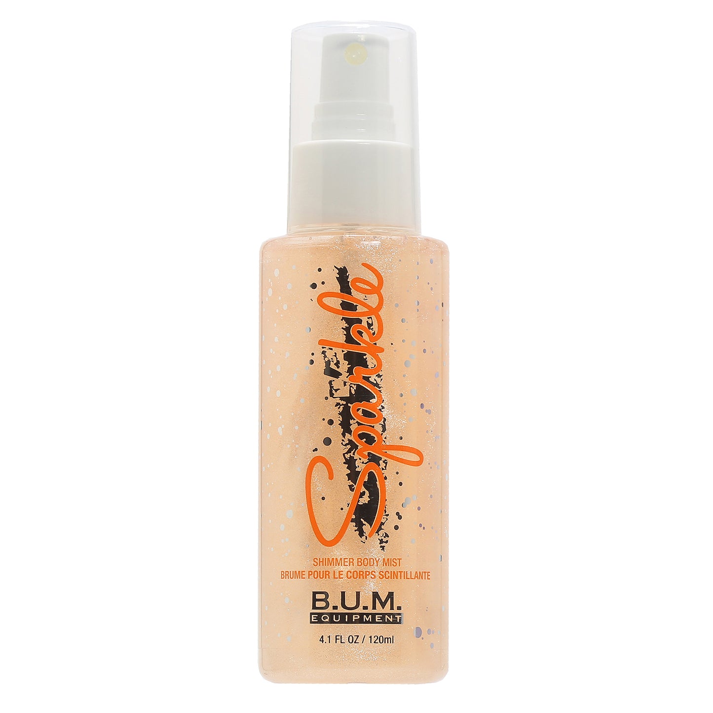 Bum Equipment Sparkle Shimmer Body Mist (Peach)