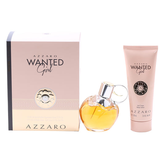 Azzaro Wanted Girl Set 2.7 EDP / 3.4 Body  Lotion