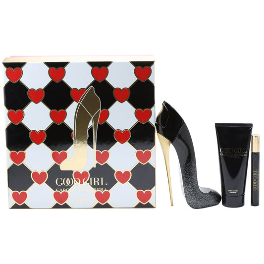 Carolina Herrera Good Girl Supreme Set- 2.7 EDP , .34 EDP , 3.4 Body  Lotion