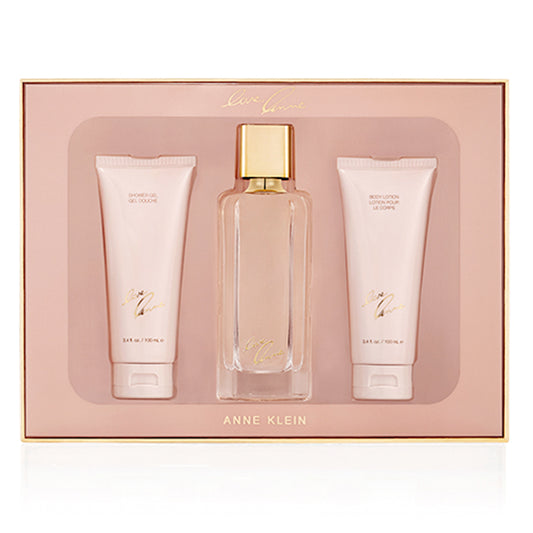 Anne Klein Love Anne Set 3.4 Oz EDP / 3.4 Oz Body  Lotion / 3.4 Oz Shower Gel