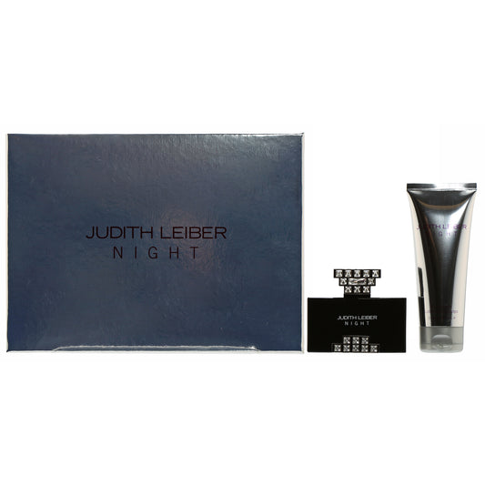Judith Lieber Night 2Pc Set 1.4 Oz EDP Spray/ 3.4 Oz Body  Lotion