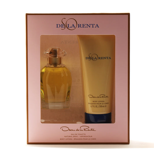 So De La Renta 3.4 Spray/6.7Body  Lotion