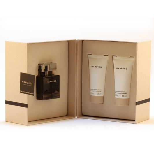 Narciso By Narciso Rodriguez Ladies  1.7 Ep Spray/1.7 Sg/1.7 Bl Set