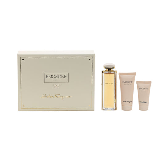 Emozione  Ladies  3 Oz EDP Spray/1.7 Oz Bl/3.4 Oz Sg