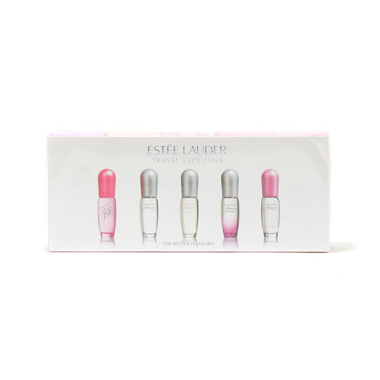 Pleasure Mini Pleas/Pop/Eau Fraiche/Intense/Bloom/.14 Oz