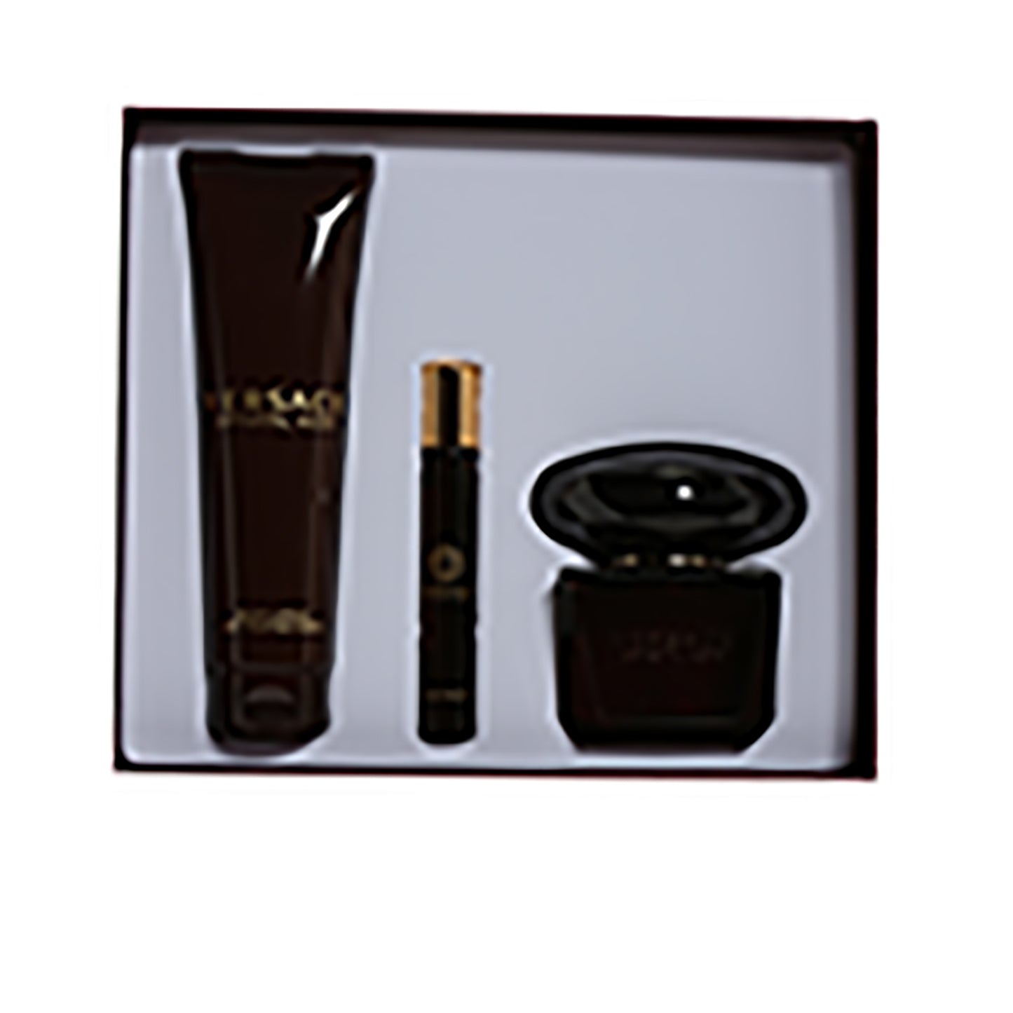 Versace Crystal Noir 2 Oz EDT / 5 Oz Bl/ Roller Ball