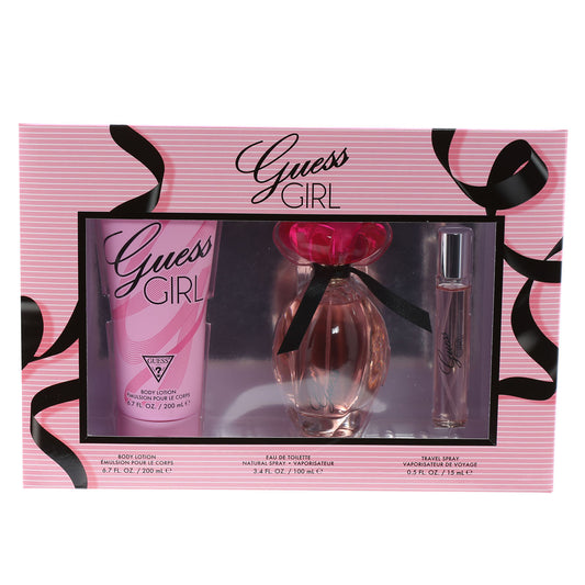 Guess Girl 3 Pc Set 3.4 Oz EDT , 6.7 Oz Body  Lotion , .5 Oz EDT