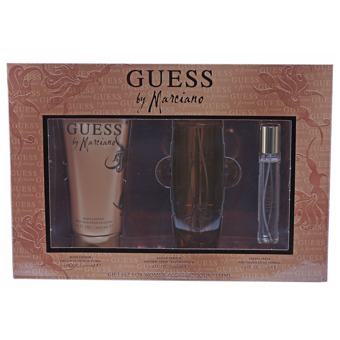 Guess Marciano 3 Pc Set 3.4 Oz EDP , 6.7 Oz Body  Lotion , .5 Oz EDP