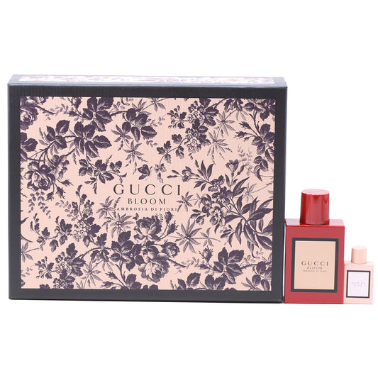 Gucci Bloom Ambrosia Di Fiori Set 1.6 Oz EDP / .16 Oz EDP