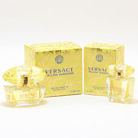 Duo Yellow Diamonds  Ladies  1.7 Oz EDT + 1 Oz