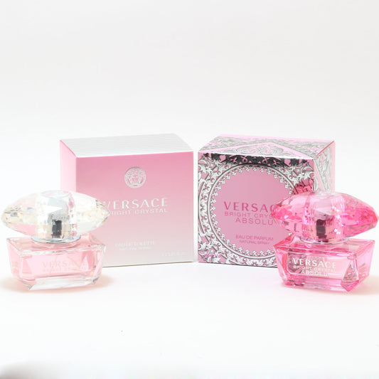Duo Versace Bright Crystal Abolu  Ladies  1.7 Oz EDP + Versace Bright Crystal 1.7 Oz EDT Spray