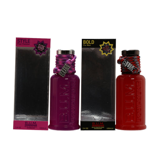 Duo Bum Equipment Bold Men + Style  Ladies  3.4 Oz Sprays