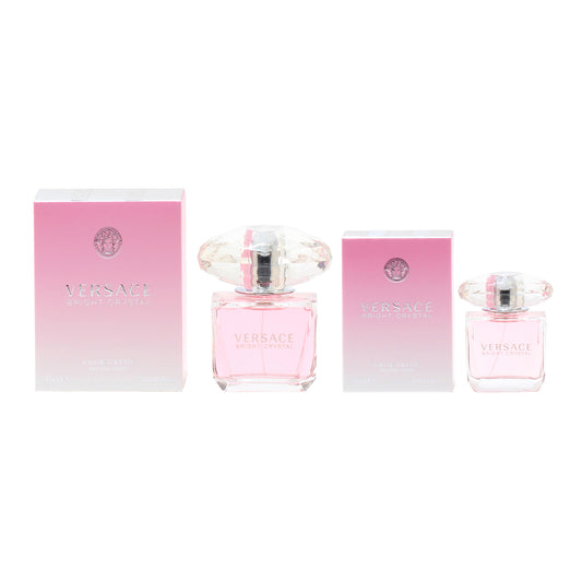 Duo Versace Bright Crystal 3 Oz + 1 Oz EDT Spray