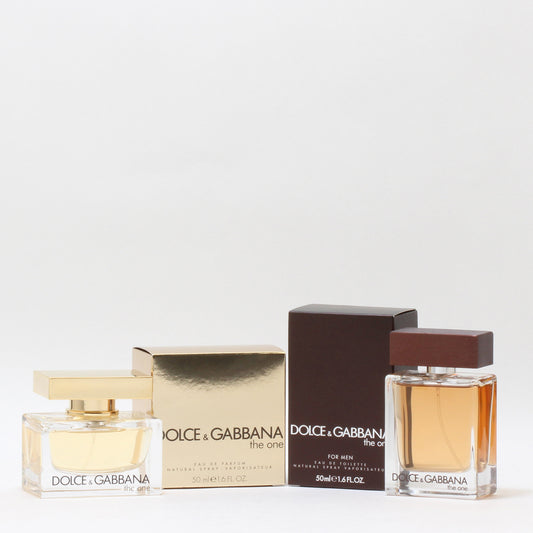 Duo Dolce & Gabbana The One  Ladies  1.6 Oz EDP Spray + The One Men 1.6 Oz EDT Spray