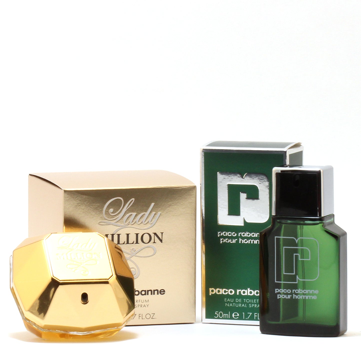 Duo Paco Rabanne Lady Million & Paco For Men