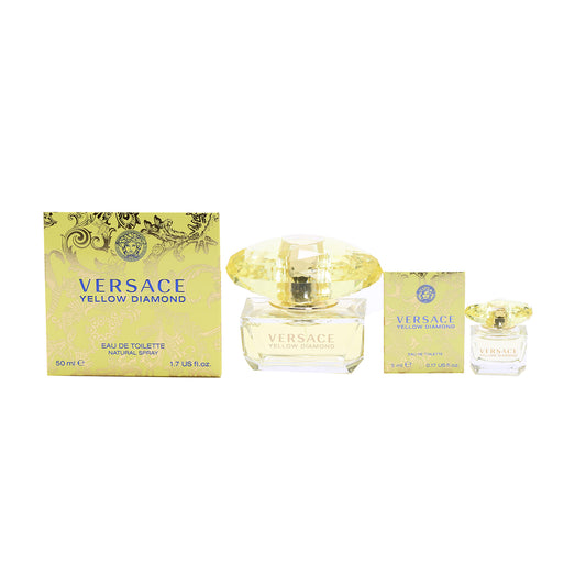 Duo Versace Yellow Diamond 1.7EDT /.17 EDT Mini