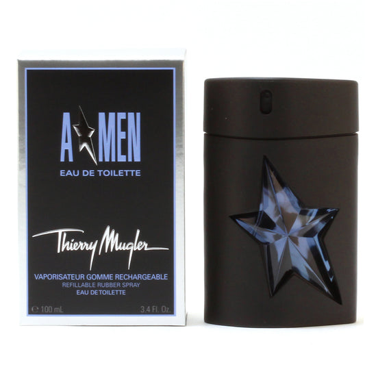 Angel A Men By Thierry Mugler (Refillable Rubber) EDT Spray