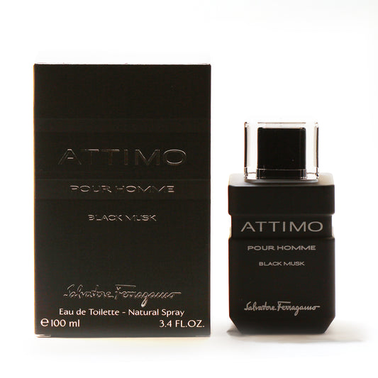 Ferragamo Attimo Black Muskmen EDT Spray
