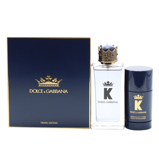 Dolce & Gabbana K Set 3.3 Oz EDT , 2.6 Oz Deodorant
