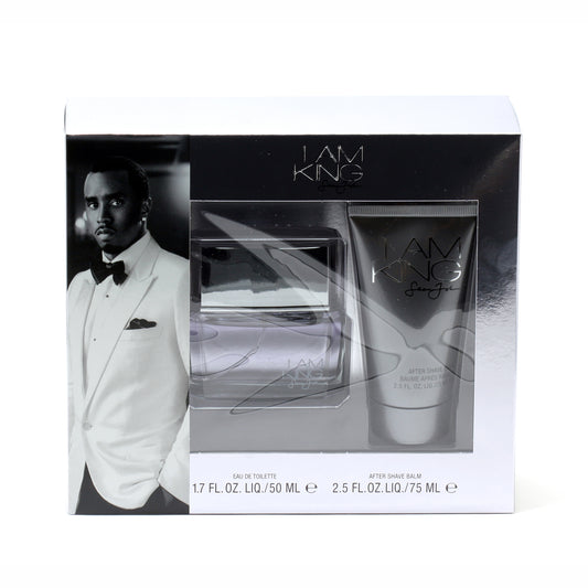 I Am King By Sean John Set-1.7 Oz Spray/2.5 Oz After Shave Balm