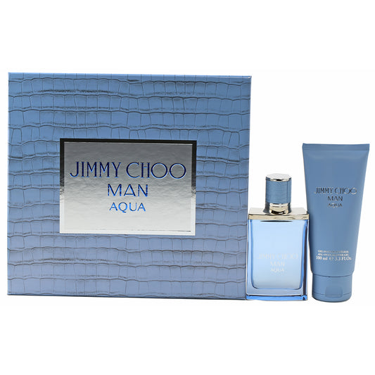 Jimmy Choo Acqua Man Set- 1.7 Oz EDT , 3.3 Oz Shower Gel