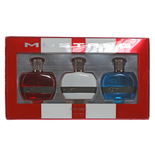 Coffret Mustang Set Red White Blue 1 Oz Set