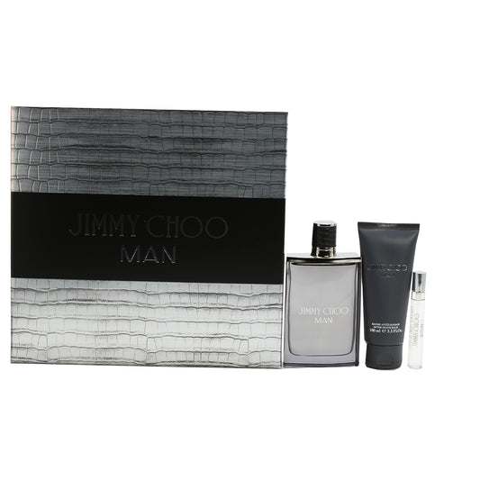 Jimmy Choo Man Set 3.3 Oz EDT / .25 Oz EDT / 3.3 After Shave