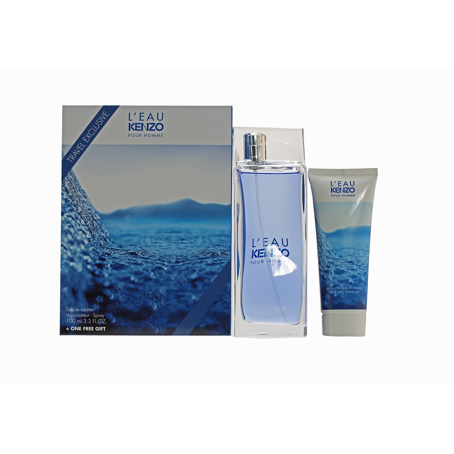 Kenzo L'Eau Par Men 2 Pc Set 3.4 EDT / 2.5 Sg