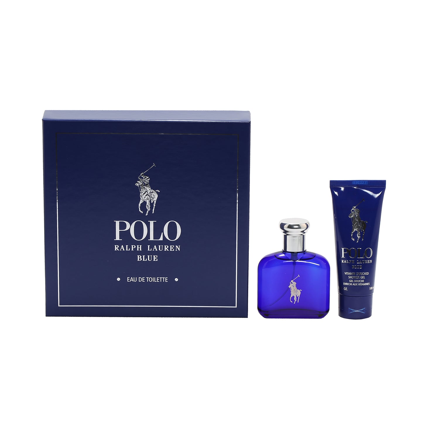 Polo Blue For Men 2.5 Spray/3.4Shower Gel