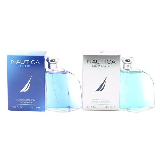 Duo Nautica Classic 3.4 Oz Spray/Nautica Blue 3.4 Oz Spray